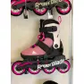 Ролики Розовые Rollerblade Microblade 2022 с комплектом защиты 2в1