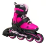 Ролики Малиновые Rollerblade Microblade 2020 с комплектом защиты 2в1