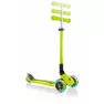Детский самокат Globber Primo Foldable Lights Green (3+ лет)