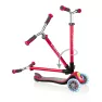 Детский самокат Globber Fold Up Lights Elite Prime (4+ лет) Красный