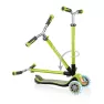 Детский самокат Globber Fold Up Lights Elite Prime (4+ лет) Зеленый