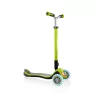 Детский самокат Globber Fold Up Lights Elite Prime (4+ лет) Зеленый