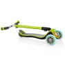 Детский самокат Globber Fold Up Lights Elite Prime (4+ лет) Зеленый
