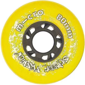Micro колеса MT Plus 80 mm yellow 4 шт
