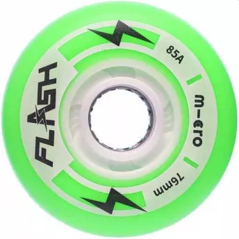 Micro колеса Flash green (зеленый) 4 шт