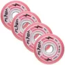 Micro колеса Flash pink (розовый) 4 шт