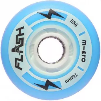 Micro колеса Flash blue (голубой) 4 шт