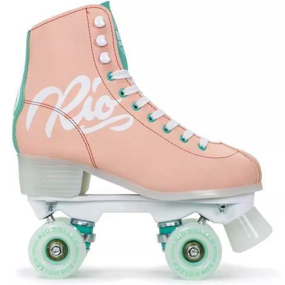 Rio Roller роликовые коньки Script peach-green