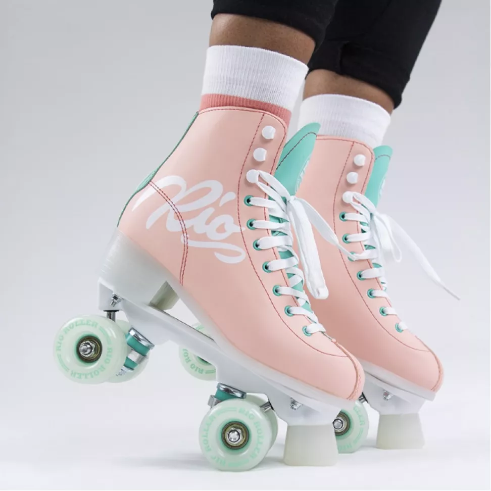 Rio Roller роликовые коньки Script peach-green