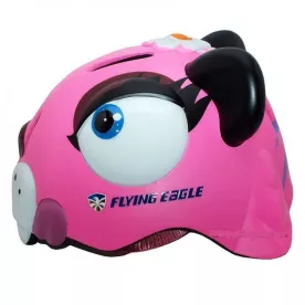 Шолом для катання на роликах Flying Eagle Monster Pink