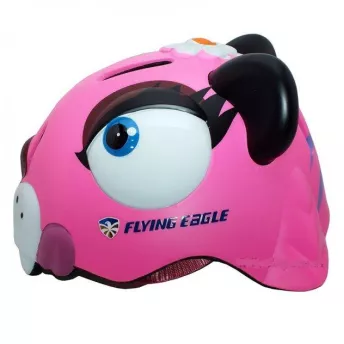Шолом для катання на роликах Flying Eagle Monster Pink