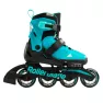Rollerblade роликовые коньки Microblade 2024 aqua-black
