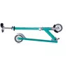 Самокат GLOBBER серии FLOW Comfort LIGHTS, нефритовый, колеса с подсветкой, до 100кг, 5+, 2 колеса