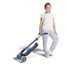 Самокат GLOBBER серии ELITE DELUXE синий, колеса с подсветкой, 50кг, 3+, 3 колеса