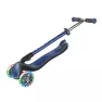 Самокат GLOBBER серии ELITE DELUXE синий, колеса с подсветкой, 50кг, 3+, 3 колеса
