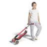 Самокат GLOBBER серии ELITE DELUXE красный, колеса с подсветкой, 50кг, 3+, 3 колеса
