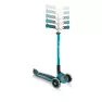 Самокат GLOBBER серии MASTER LIGHTS бирюзовый, колеса с подсветкой, 50кг, 4+