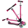 Самокат GLOBBER серии ELITE DELUXE розовый, колеса с подсветкой, 50кг, 3+, 3 колеса