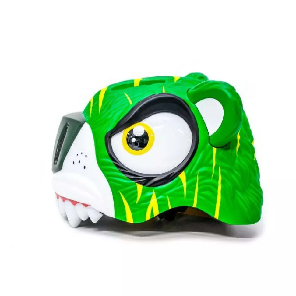 Шолом Crazy Safety Green Tiger