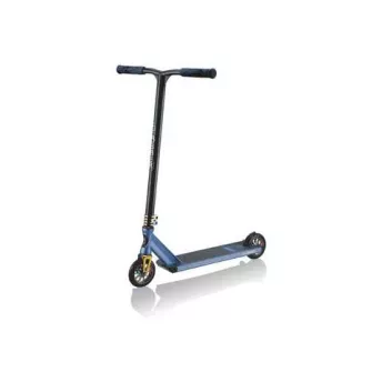 Самокат GLOBBER серії GS900 DELUXE чорно-синій, трюковий, з пегами, до 100кг, 8+
