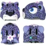 Шолом Crazy Safety Purple Leopard