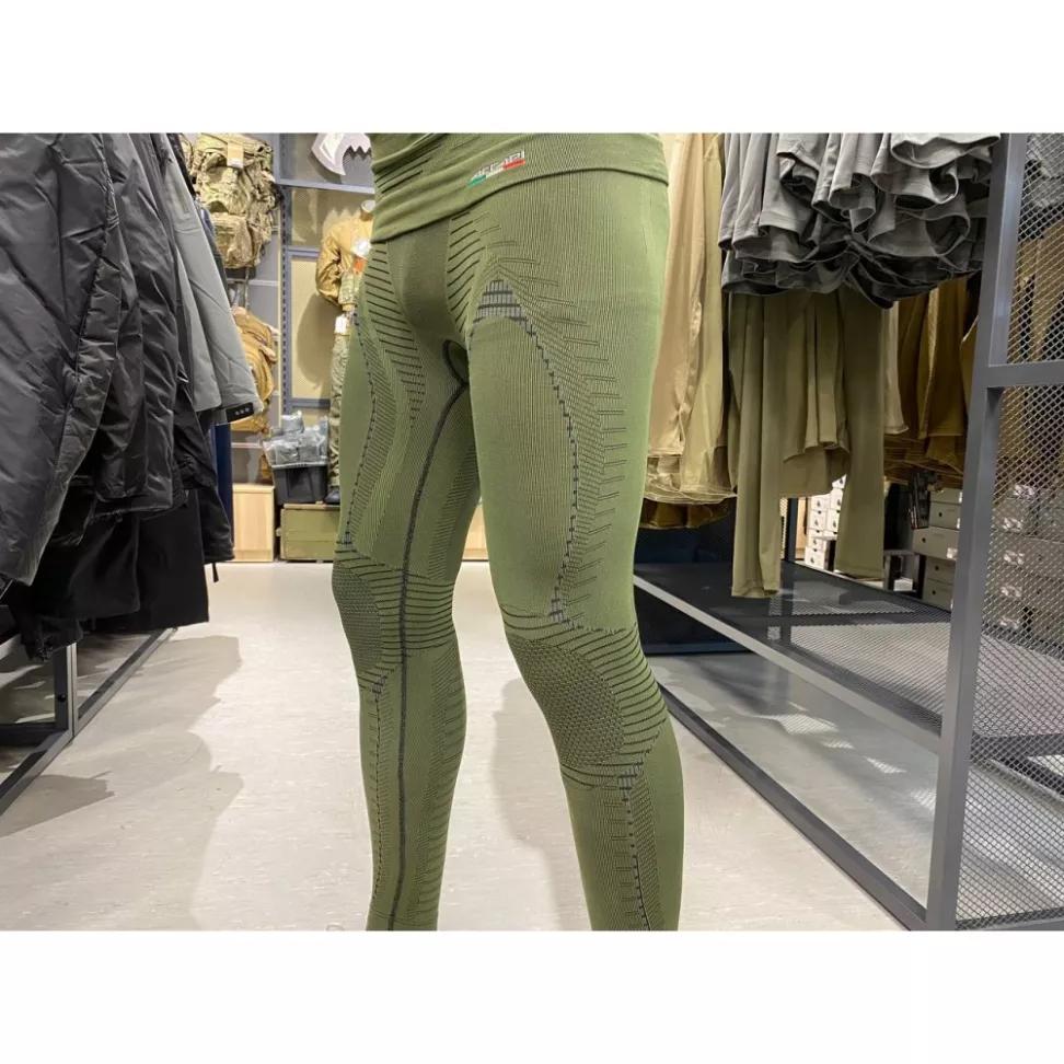 Компрессионные термоштаны мужские Accapi X-Country Military Green