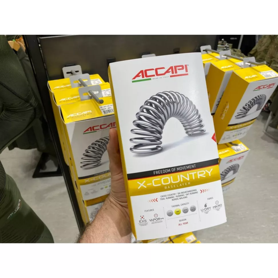 Компрессионные термоштаны мужские Accapi X-Country Military Green