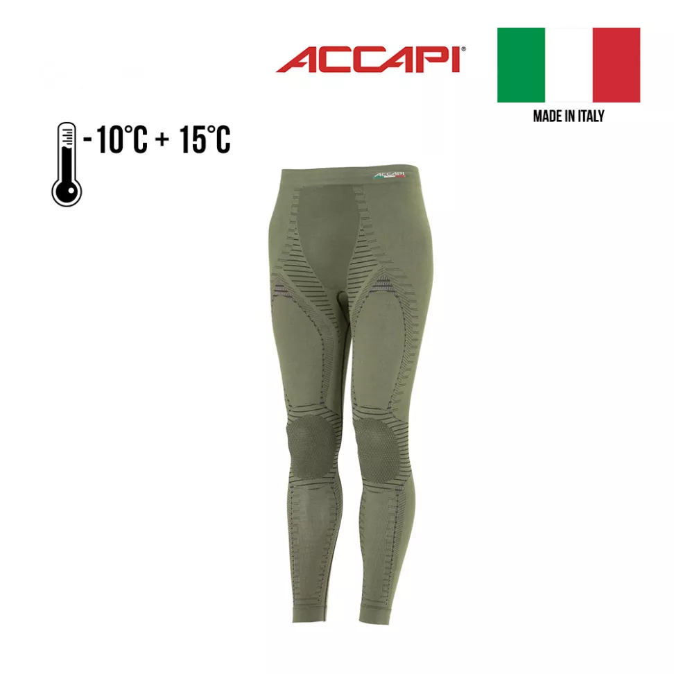 Компрессионные термоштаны мужские Accapi X-Country Military Green
