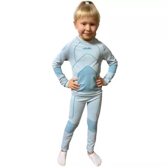 Термобілизна дитяча демісезонна Level COMFORT ADDICT Girl Блакитний