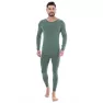 Мужское шерстяное термобелье Level Wool Long Зеленый