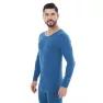 Мужское шерстяное термобелье Level WOOL LONG TIGHTS Синий
