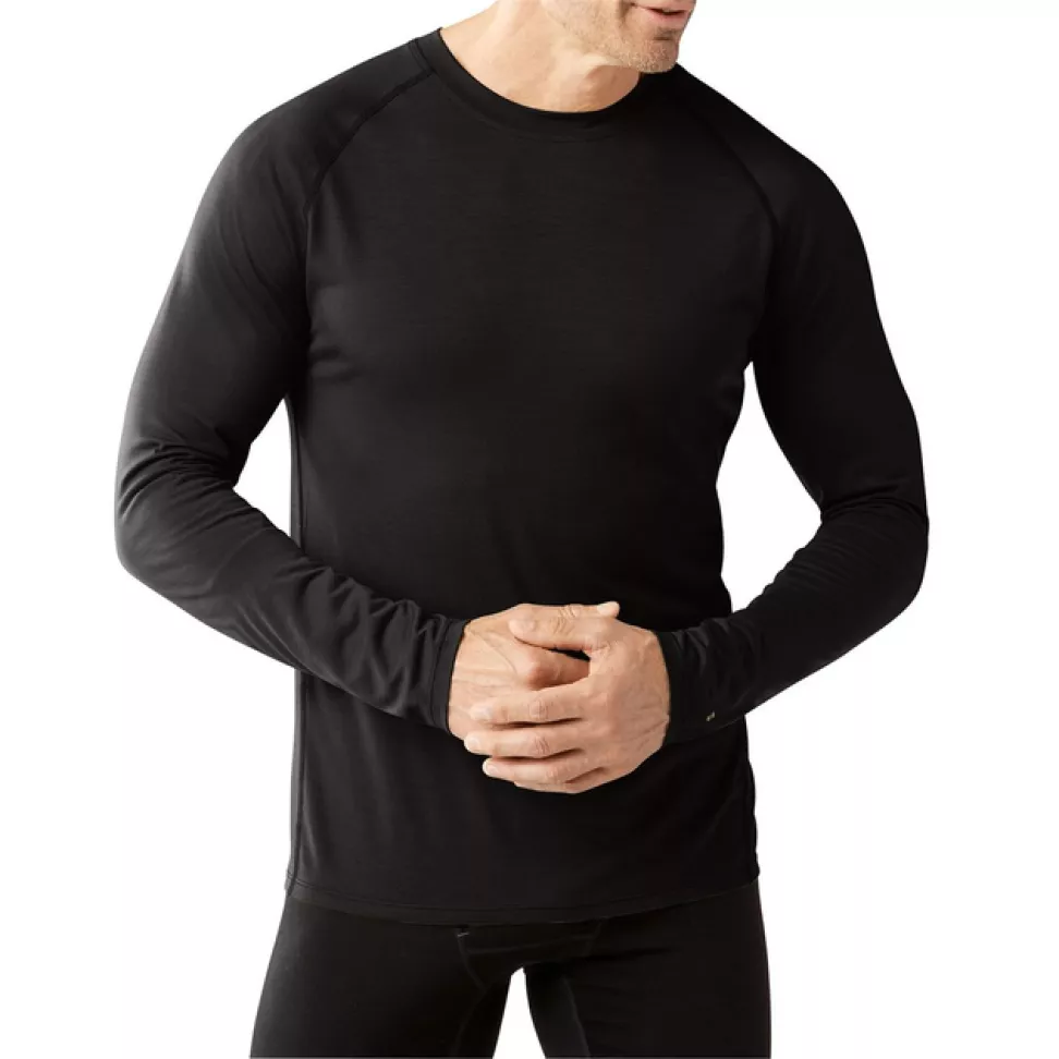 Термофутболка мужская Smartwool Merino 150 Baselayer Long Sleeve Black
