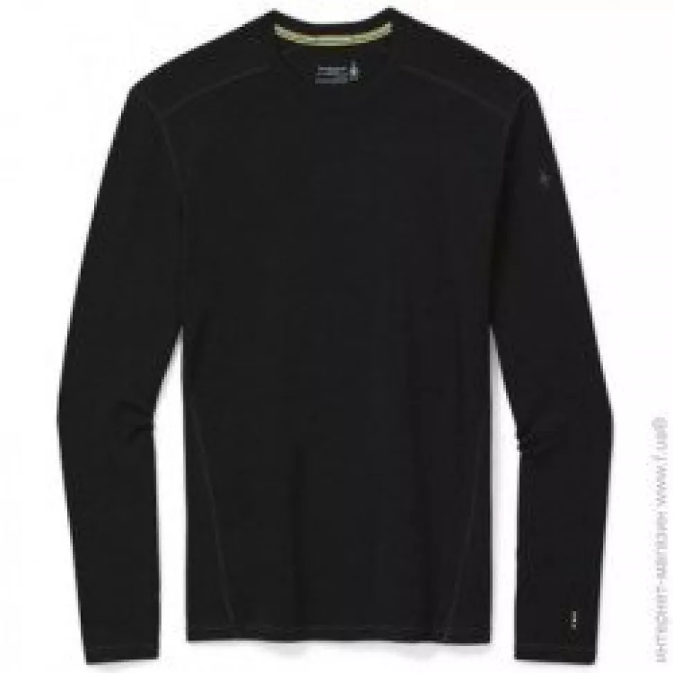 Термокофта мужская Smartwool Men's Merino 250 Baselayer Crew Boxed, Black