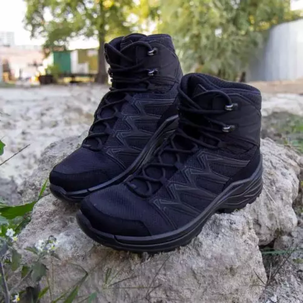 Ботинки тактические "LOWA Innox PRO GTX Mid TF" Black