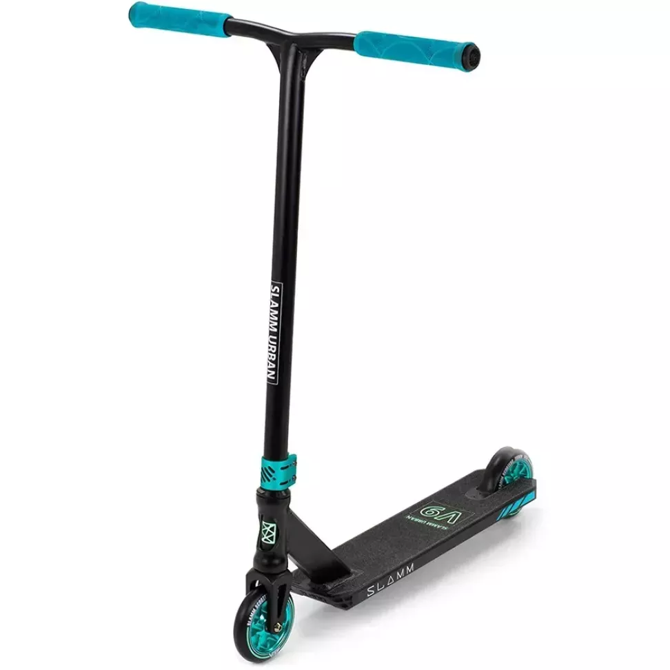 Slamm самокат Urban V9 black-teal