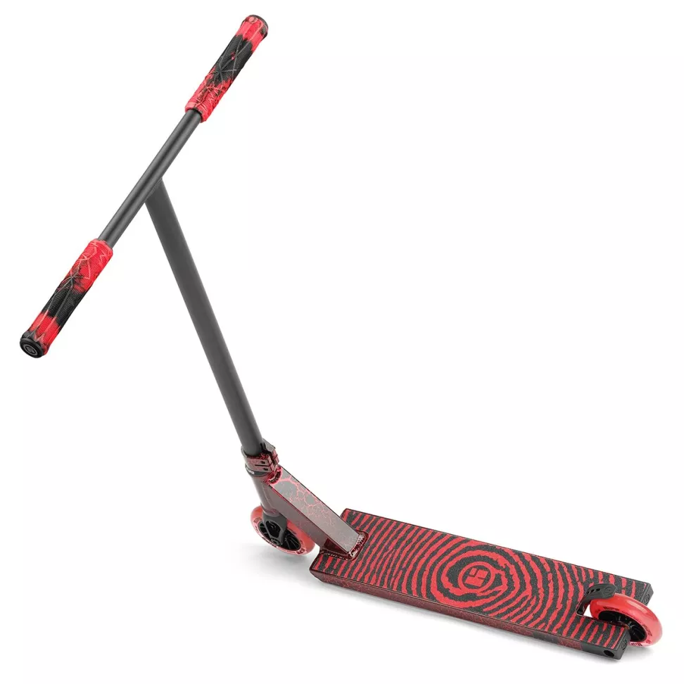 Трюковой самокат Hipe H11 Black-red Lava