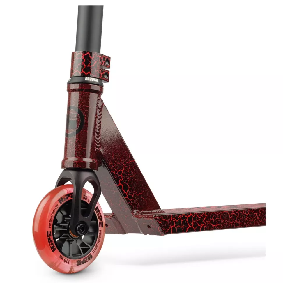 Трюковой самокат Hipe H11 Black-red Lava