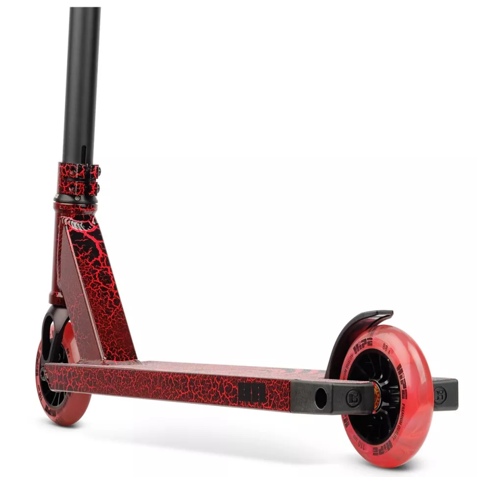 Трюковой самокат Hipe H11 Black-red Lava