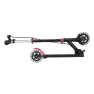 Самокат детский GLOBBER FLOW ELEMENT JUNIOR LIGHTS 2025 Black-Pink 3+