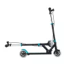 Самокат детский GLOBBER FLOW ELEMENT JUNIOR LIGHTS 2025 Black-Mint 3+