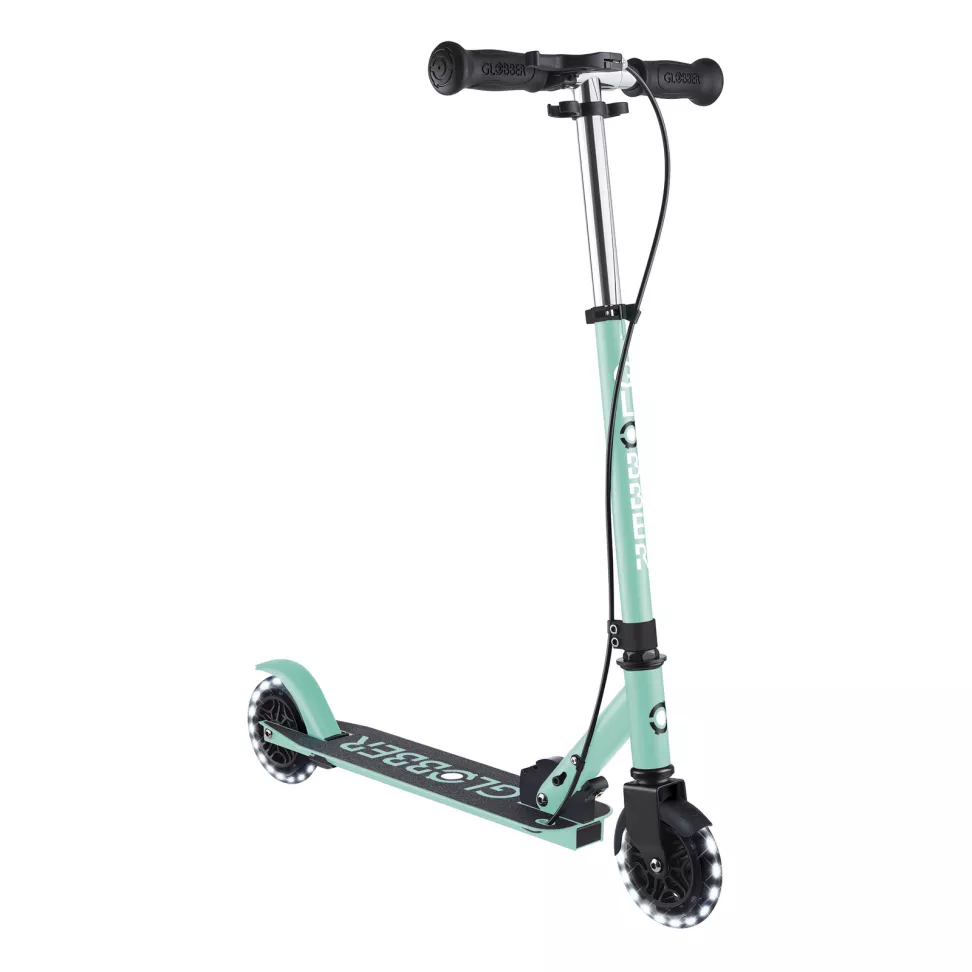 Самокат дитячий GLOBBER FLOW ELEMENT JUNIOR LIGHTS Mint 2025  3+