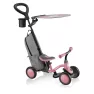 Беговел детский GLOBBER LEARNING BIKE 3-в-1 DELUXE, розовый, до 20 кг, 4 колеса