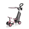 Беговел детский GLOBBER LEARNING BIKE 3-в-1 DELUXE, розовый, до 20 кг, 4 колеса