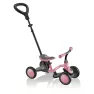 Беговел детский GLOBBER LEARNING BIKE 3-в-1 DELUXE, розовый, до 20 кг, 4 колеса