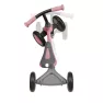 Беговел детский GLOBBER LEARNING BIKE 3-в-1 DELUXE, розовый, до 20 кг, 4 колеса