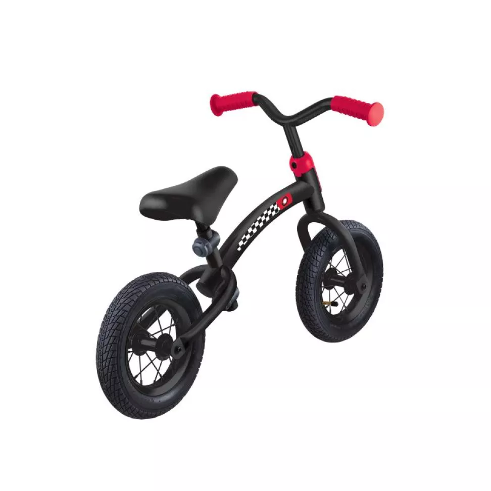 Беговел GLOBBER GO BIKE AIR, черно-красный, до 25 кг, 2 колеса, 3+
