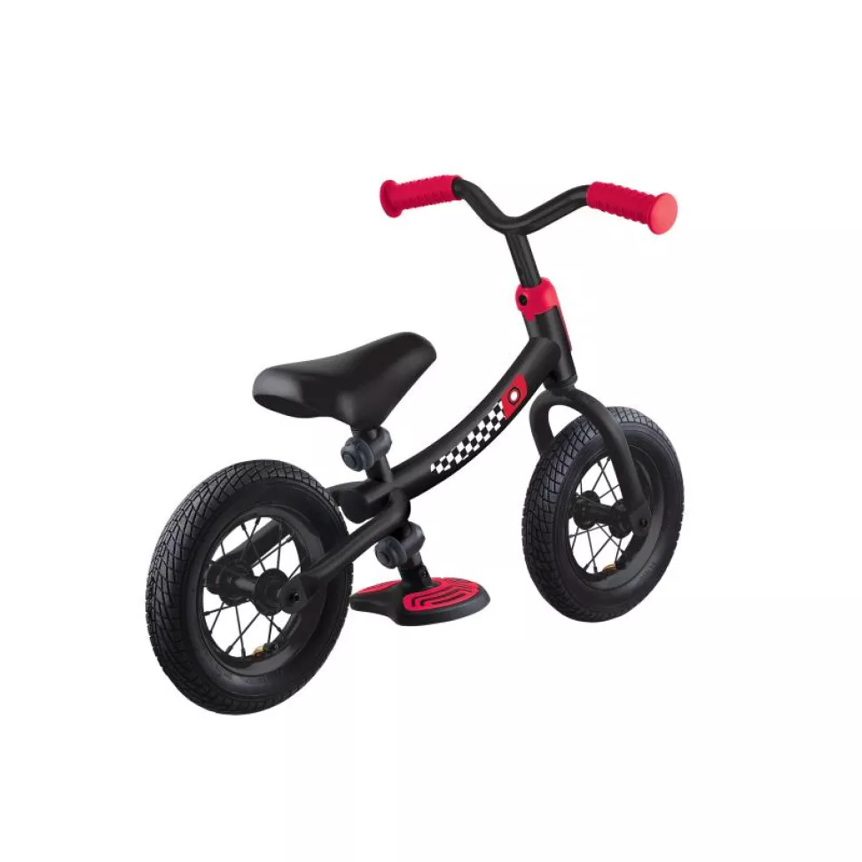 Беговел GLOBBER GO BIKE AIR, черно-красный, до 25 кг, 2 колеса, 3+