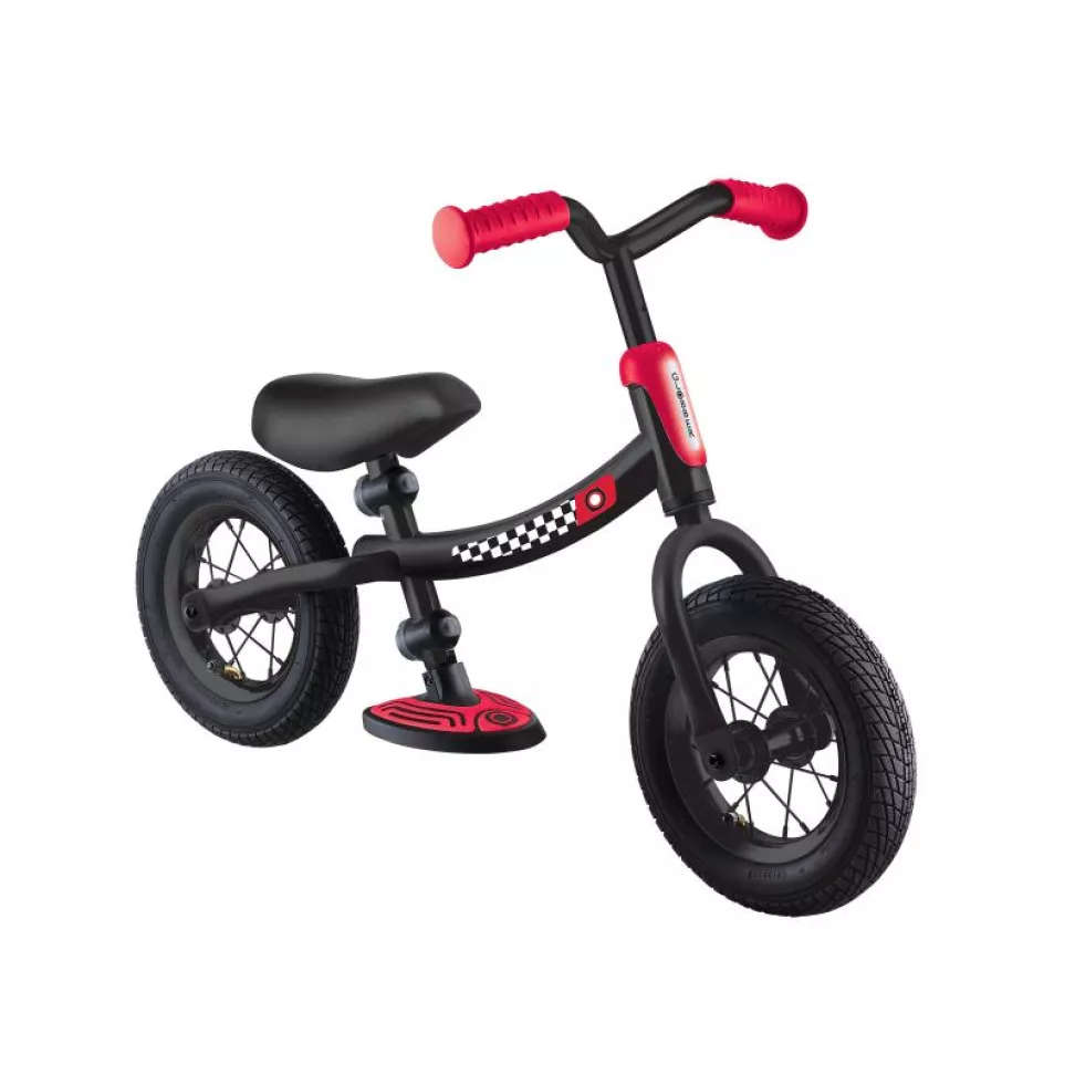 Беговел GLOBBER GO BIKE AIR, черно-красный, до 25 кг, 2 колеса, 3+
