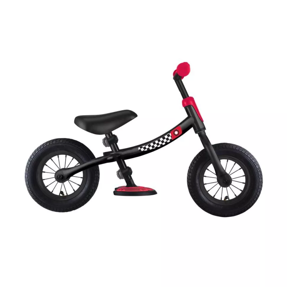 Беговел GLOBBER GO BIKE AIR, черно-красный, до 25 кг, 2 колеса, 3+
