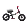 Беговел GLOBBER GO BIKE AIR, черно-красный, до 25 кг, 2 колеса, 3+